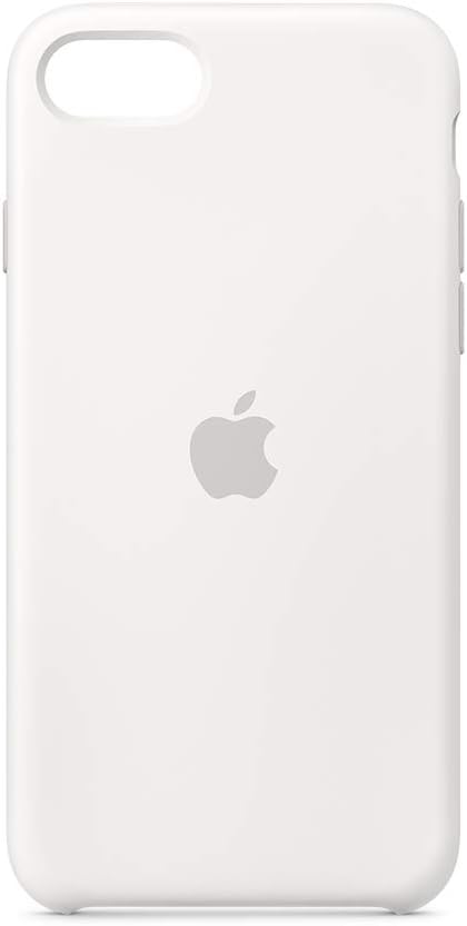 iPhone SE 2nd GEN 2022 - Silicone Case MagSafe Compatible white