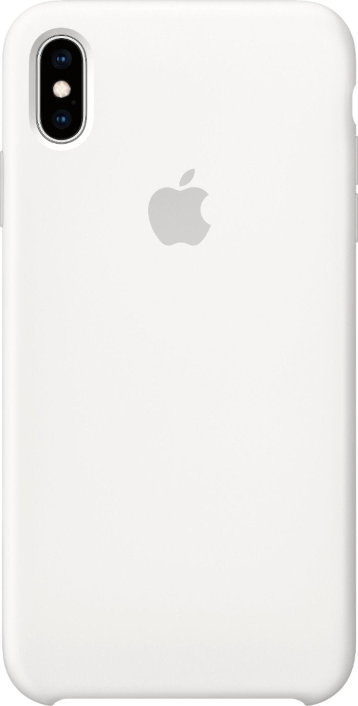 iPhone XS Max - Silicone Case MagSafe Compatible white