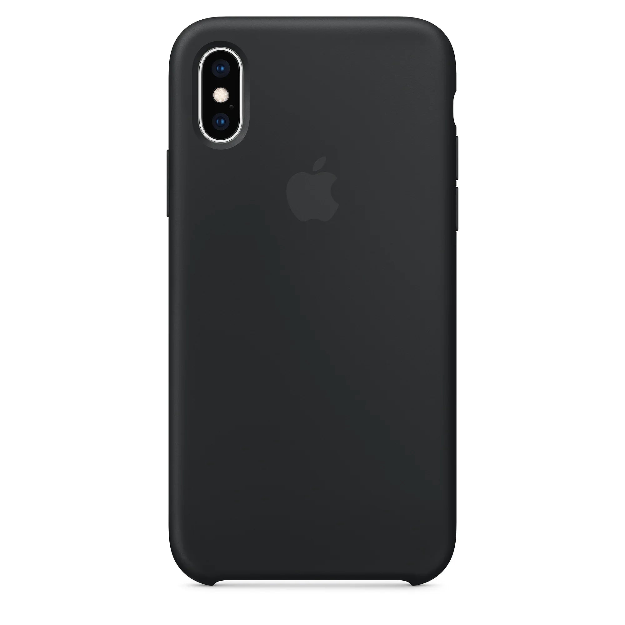 iPhone X - Silicone Case MagSafe Compatible black