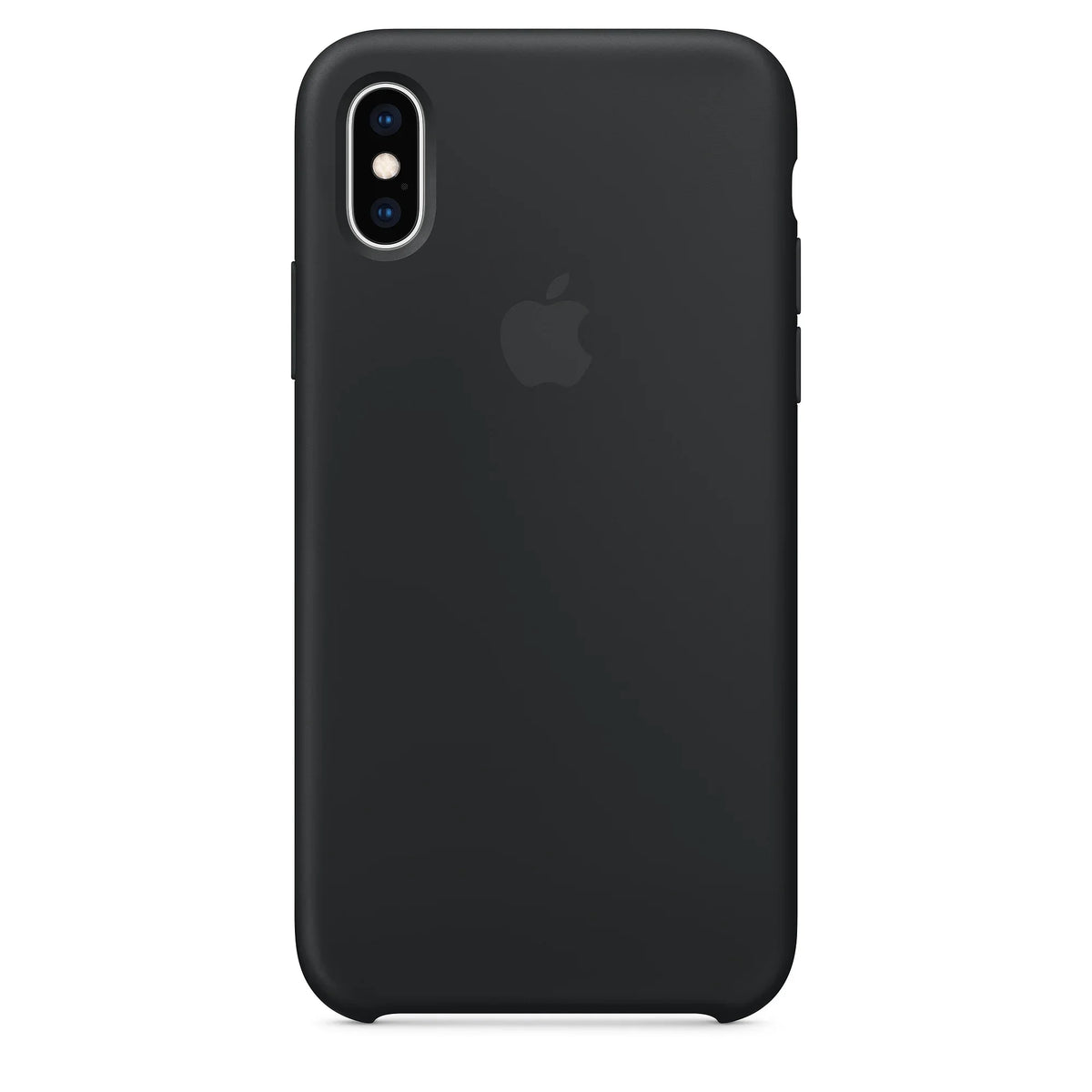 iPhone X - Silicone Case MagSafe Compatible black