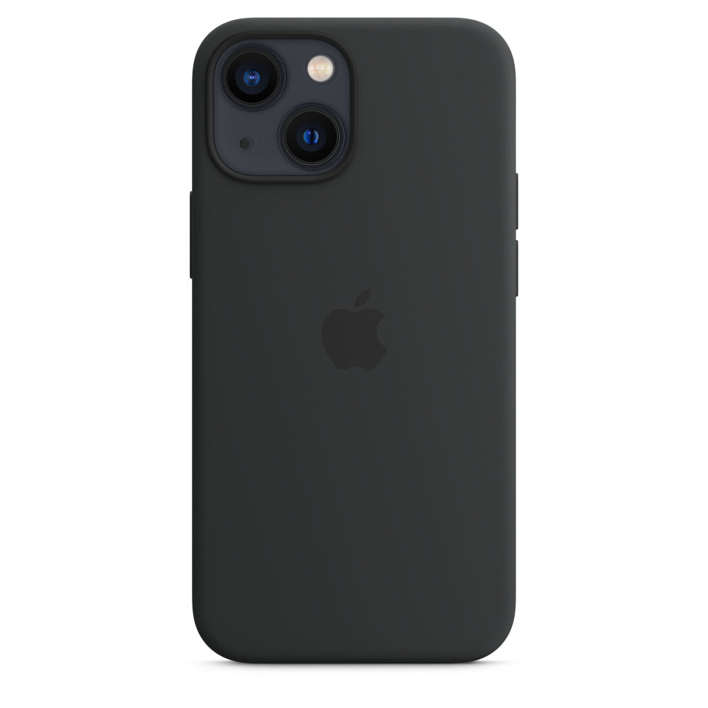 iPhone 13 Mini - Silicone Case MagSafe Compatible black