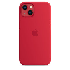 iPhone 13 - Silicone Case MagSafe Compatible red