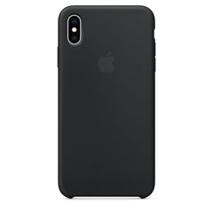 iPhone XS Max - Silicone Case MagSafe Compatible black