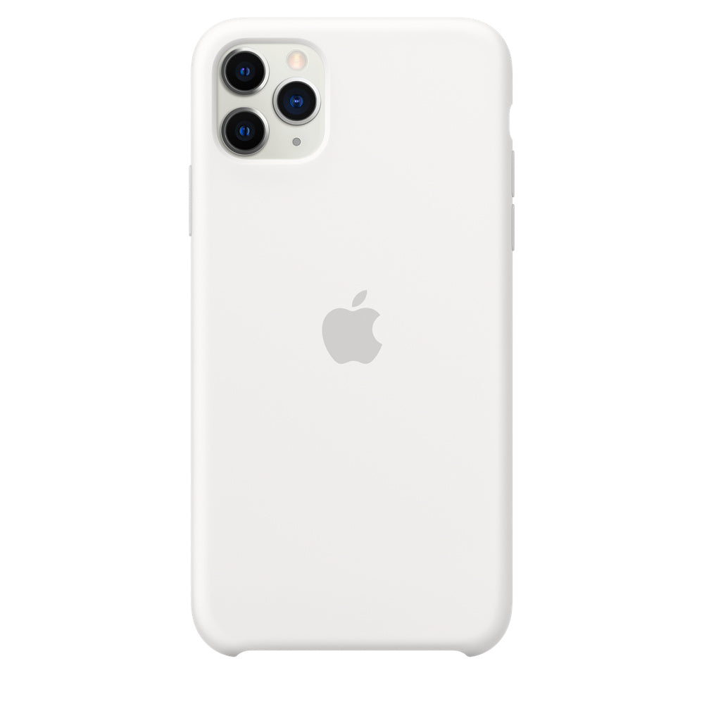 iPhone 11 Pro Max - Silicone Case MagSafe Compatible white