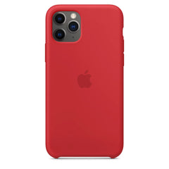 iPhone 11 Pro Max - Silicone Case MagSafe Compatible red