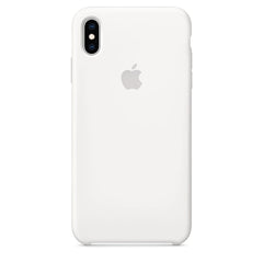 iPhone X - Silicone Case MagSafe Compatible white