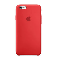 Iphone 6 silicon case red