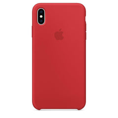 iPhone XS Max - Silicone Case MagSafe Compatible red